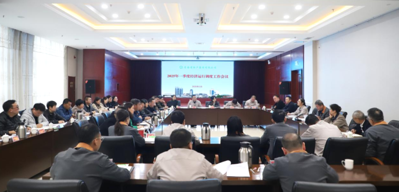 省物产集团召开2025年一季度经济运行调度工作会议