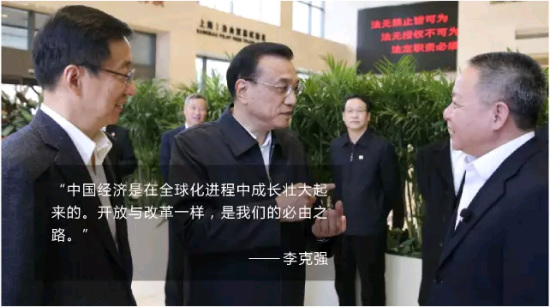 李克强提的更高水平对外开放,2015做了这些